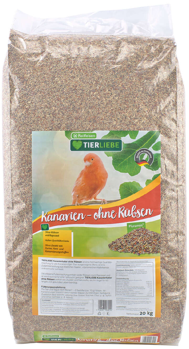 TIERLIEBE Kanarienfutter ohne Rübsen